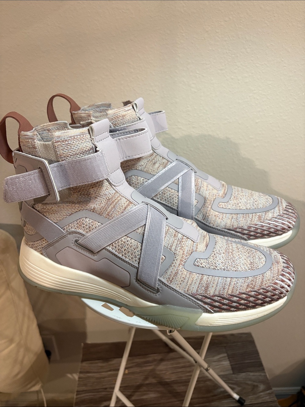 APL Super Future Navy Ivory Men’s 11.5 Women’s 13 Basketball Shoes Box